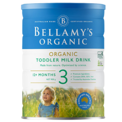 BELLAMY'S 贝拉米 有效期到23年4月-澳洲有机幼儿配方奶粉3段(新包装)900g 适合12个月以上（包邮含税）