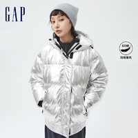 Gap 盖璞 女装时尚休闲保暖连帽羽绒服592226秋冬新款女士宽松加厚外套