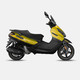 X7 2.0版 比亚乔BYQ250T 踏板 低油耗 ABS 可上牌摩托车 铂金黄 全款  高座790mm