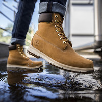 Timberland 男鞋新款大黄靴户外小麦色高帮耐磨休闲鞋A1JHF231