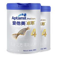 88VIP：Aptamil 爱他美 卓萃 儿童配方奶粉 4段 900g*2罐