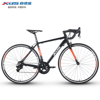 XDS 喜德盛 RC200公路车自行车  黑橙| 14速 480mm身高163-175厘米