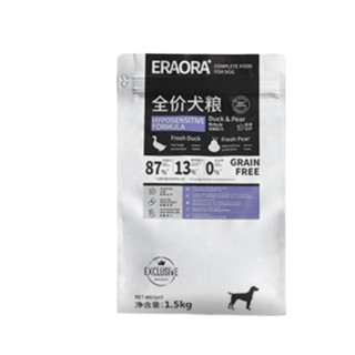 ERAORA 爱欧乐 鸭肉梨低敏全犬全阶段狗粮