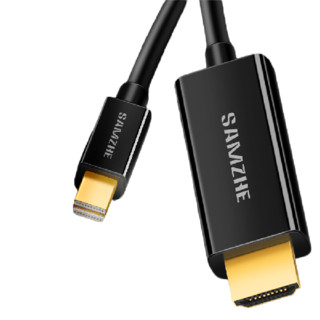 SAMZHE 山泽 30MDP MiniDP转HDMI 视频线缆 3m