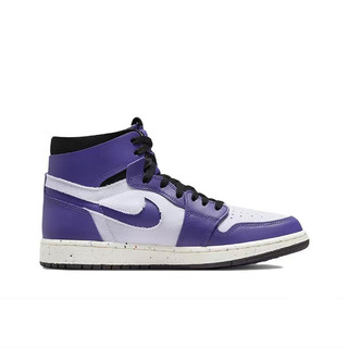 AIR JORDAN 正代系列 Air Jordan 1 Zoom Air Cmft 男子篮球鞋 CT0978-501 白紫 41