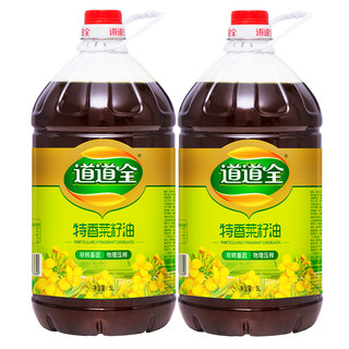 道道全 特香菜籽油5L 非转基因物理压榨