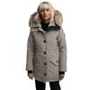 CANADA GOOSE 加拿大鹅 Rossclair系列 女士中长款羽绒服 Fusion Fit版 2580LA 石灰色 2XS