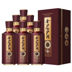 jinsha 金沙 回沙酒 真实年份酒(6年) 53度酱香型白酒 金沙酱酒 高端