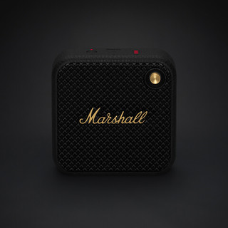 Marshall 马歇尔 WILLEN 户外 蓝牙音箱 黑金色