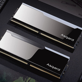 Asgard 阿斯加特 博拉琪系列 DDR4 4000MHz RGB 台式机内存 灯条 黑色 16GB 8GBx2