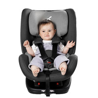 两只兔子 趣知 B104 安全座椅 9个月-12岁 皓月黑