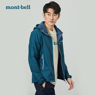 mont·bell montbell蒙贝欧春秋户外神衣软壳外套男舒适连帽上衣外衣软壳衣 黑色/BK S