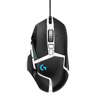 logitech 罗技 G502 SE Hero 熊猫版 有线鼠标 16000DPI RGB 黑色