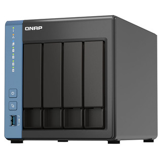 QNAP 威联通 TS-416 天空保垒 四盘位 四核心 nas私有云网络存储服务器磁盘阵列云存储（含硬盘4T