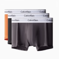 Calvin Klein 三条装 棉质平角内裤 NB1085 1PU