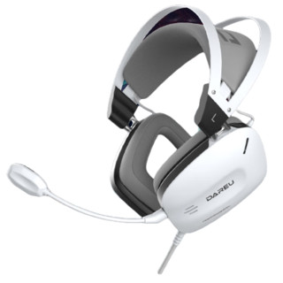 Dareu 达尔优 A730 方舟号 耳罩式头戴式动圈主动降噪有线耳机 电竞白 3.5mm/USB-A