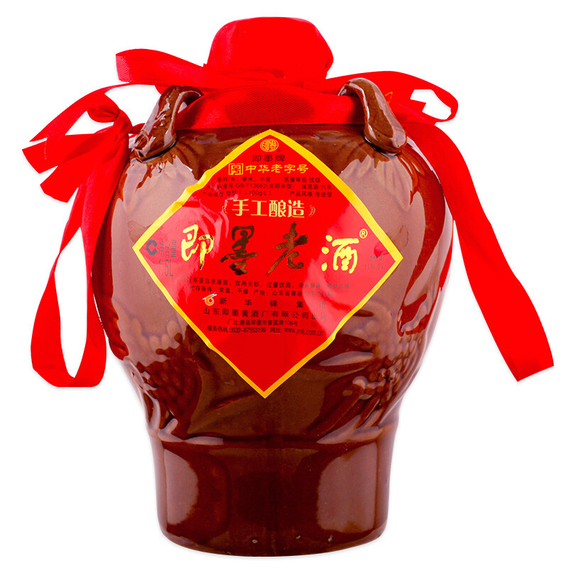即墨老酒 手工酿造 甜型 黄酒