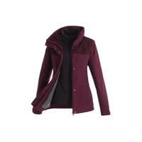 DECATHLON 迪卡侬 Travel 100 女子三合一冲锋衣 8583864 罗兰紫 S