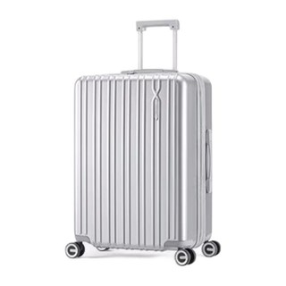 AMERICAN TOURISTER 美旅 拉杆箱 MUNICH 79B 银色 24英寸