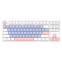 有券的上：HELLO GANSS HS 87T LI 三模RGB机械键盘 87键 TTC金粉轴 烟云紫