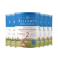BELLAMY'S 贝拉米 婴儿有机配方奶粉 2段 900g