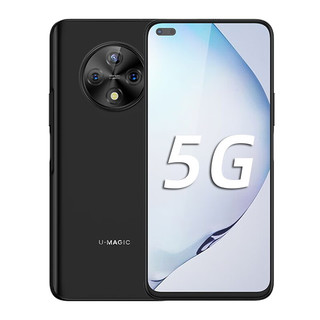 HUAWEI 华为 畅享20 Plus 5G手机 雅致黑8+128GB 标配 华为66W充电套装