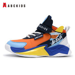 ABCKIDS 童鞋男童鞋2022秋季新款儿童篮球鞋中帮缓震耐磨儿童鞋子中大童篮球鞋