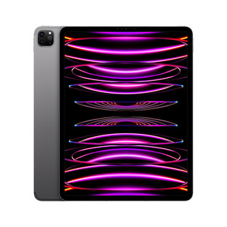 iPad Pro 12.9英寸平板电脑 2022年款(512G 5G版/MP2D3CH/A)深空灰色 蜂窝网络