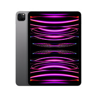 Apple 苹果 iPad Pro 2022款 11英寸 平板电脑（2388*1668、M2、256GB、WLAN版、深空灰色、MNXF3CH/A）