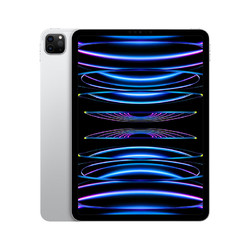 Apple 苹果 iPad Pro 11英寸平板电脑 2022年款(256G WLAN版/M2芯片Liquid视网膜屏/MNXG3CH/A) 银色