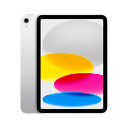 Apple 苹果 iPad 10.9英寸 2022款（64GB WLAN版/A14芯片/学习办公娱乐游戏/MPQ03CH/A）银色