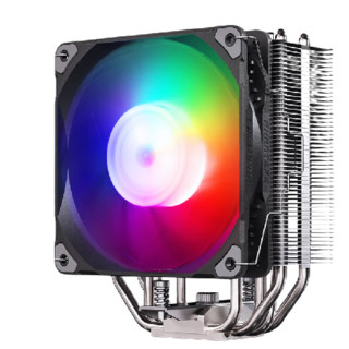 PHANTEKS 追风者 POLAR S5-120 单塔 161mm 风冷CPU散热器 ARGB 黑色