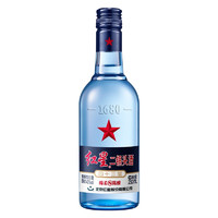 88VIP：红星 二锅头 蓝瓶43度绵柔8陈酿250mL单瓶 清香型白酒