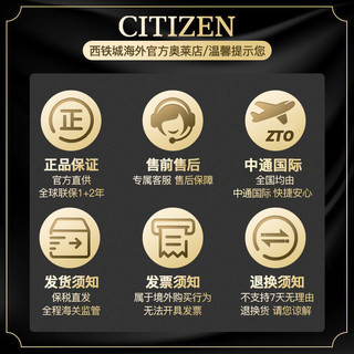 CITIZEN 西铁城 手表 光动能钢带防水腕表BM8550-81E