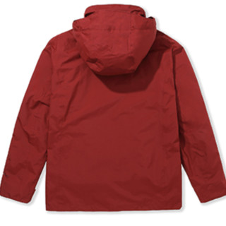 Columbia 哥伦比亚 男子三合一冲锋衣 WE7211-665 深红色 S