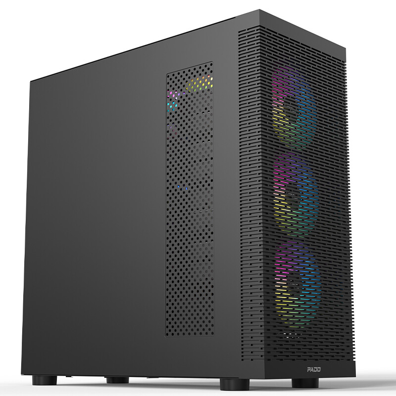 半岛铁盒（PADO）F20 黑色 多硬盘位散热电脑主机箱（12机械硬盘位/2固态硬盘位/支持EATX主板）