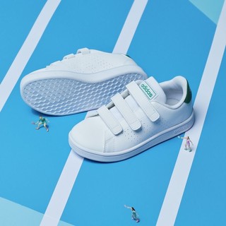adidas 阿迪达斯 官网neo ADVANTAGE C男女小童休闲运动鞋小白鞋 EF0221 EF0223 FW2589 FY4625