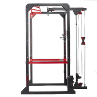 DECATHLON 迪卡侬 RACK 900 力量训练支架 8491828 红黑色