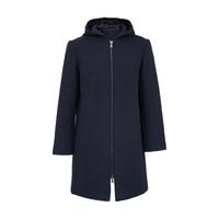 SELECTED 思莱德 男士中长款大衣 419427537 黛蓝色 XXL