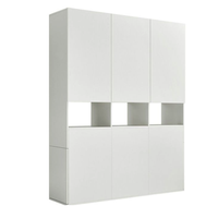 LINSY 林氏家居 CW1G-A 简约衣柜 白色 120*41*190cm
