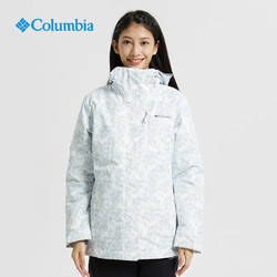 Columbia 哥伦比亚 户外女热能防水夹棉内胆三合一冲锋衣滑雪服WR0635
