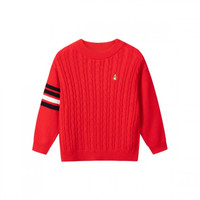 Hush Puppies 暇步士 男童线衣 HPQDBD28CW646 珊瑚红 170cm