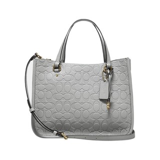 COACH 蔻驰 CHARLIE CARRYALL系列 女士手提包 C5982 B4DOY 灰色 中号