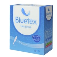 Bluetex 蓝宝丝 德国进口卫生棉条内置卫生巾 长导管量多混合16支(普8+大6+超大2)