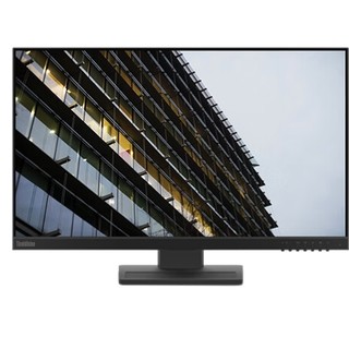Lenovo 联想 ThinkVision23.8英寸IPS全高清屏 莱茵护眼 低蓝光 升降旋转 可壁挂 电脑办公显示器E24-28