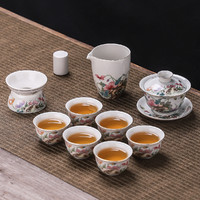 豪峰 陶瓷茶具套装家用轻奢客厅陶瓷泡茶器泡茶壶茶杯茶海套装会客送礼