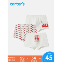 Carter's 孩特 carters儿童内裤男女宝宝平角内裤四角内裤三条装 CSB22S083 5T/110cm
