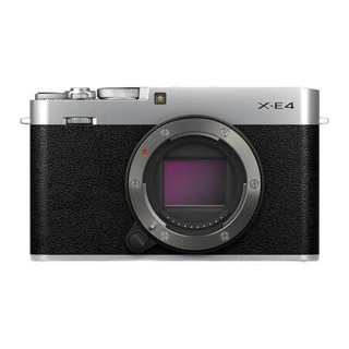 FUJIFILM 富士 X-E4/XE4 APS-C画幅 无反相机 单机身 银色