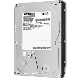 TOSHIBA 东芝 DT02ABA400 SATA3 机械硬盘 4TB