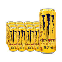 Fanta 芬达 Monster魔爪 龙之金 维生素功能饮料 310ml*12罐